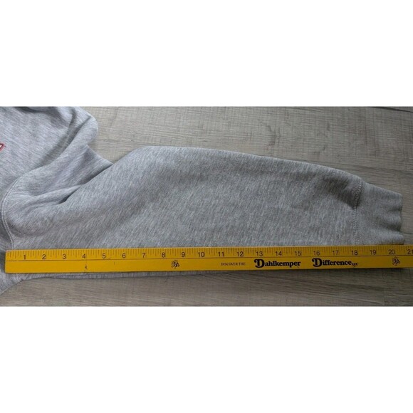 Hershey Park Candymonium Amusement Rides Full Zip Hoodie Men's Size Large Gray - Picture 11 of 11